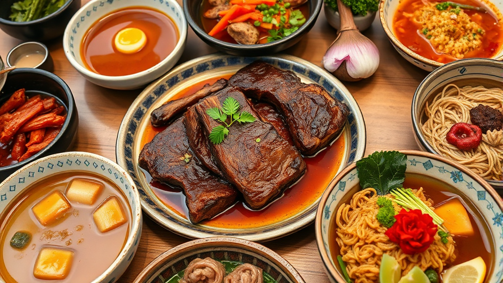 오색 소갈비찜 조합