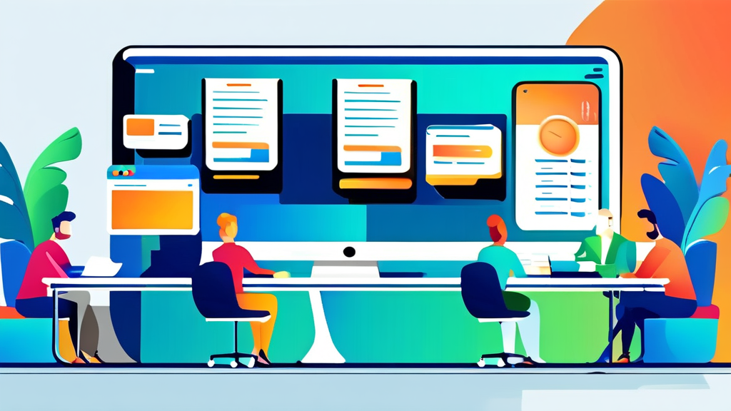 취업성공패키지 신청 방법 및 절차 (cartoon 스타일)