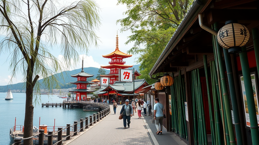 오사카 4일 여행, 무엇을 기대할 수 있나요? (realistic 스타일)