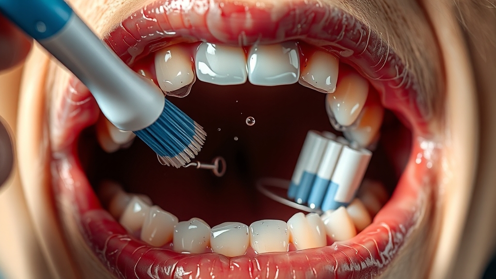 스케일링 후 통증, 어떻게 관리해야 할까요? (realistic 스타일)