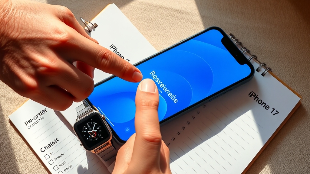 사전예약 성공 전략 (realistic 스타일)