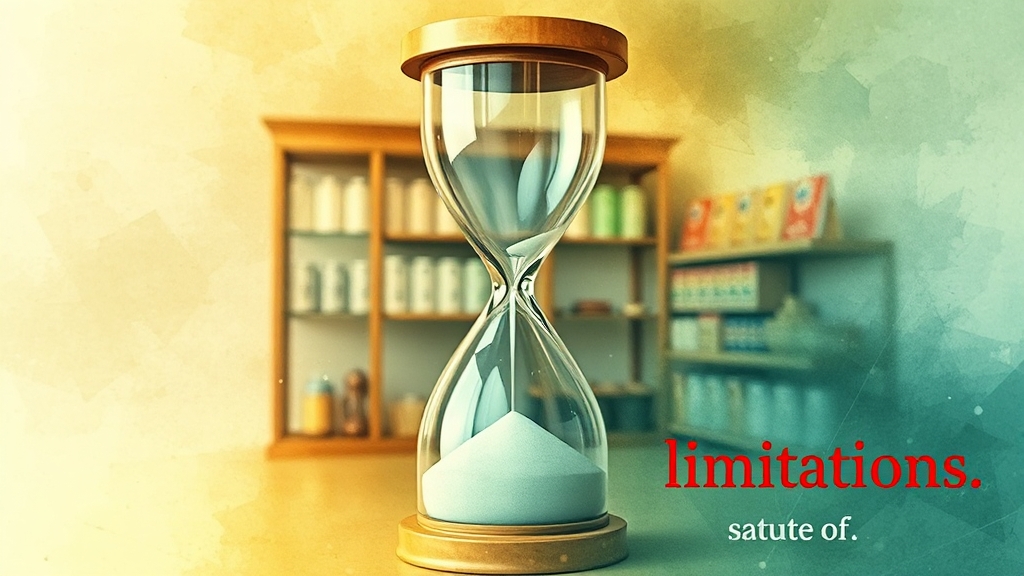 소멸시효, 언제부터 진행될까요? (watercolor 스타일)