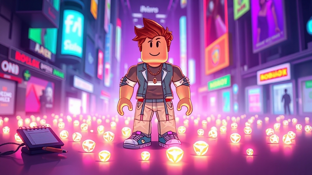 로벅스 획득 & 사용법 (illustration 스타일)