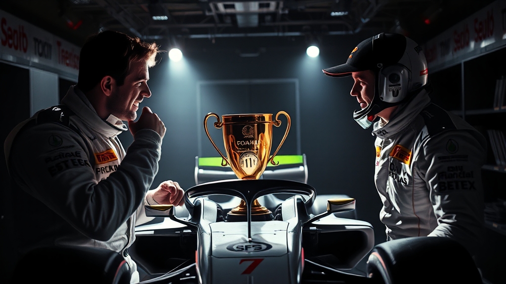 F1 현실 묘사 및 비판 (realistic 스타일)