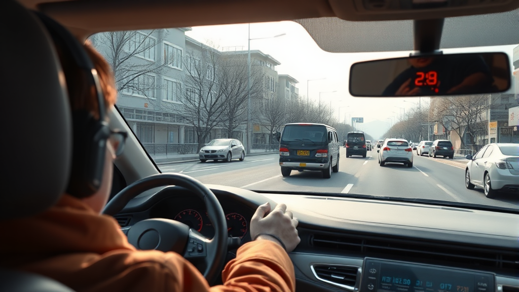 FSD의 한계점 및 개선 과제 (realistic 스타일)