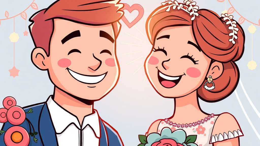 결혼공제, 얼마나 받을까? (cartoon 스타일)