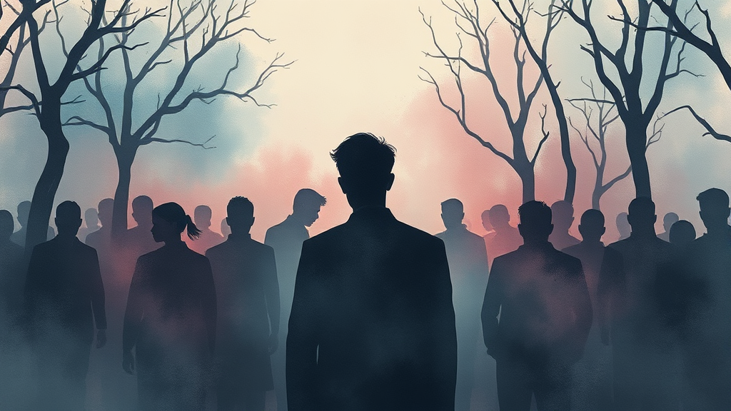 만성 피로 증후군이란? (watercolor 스타일)