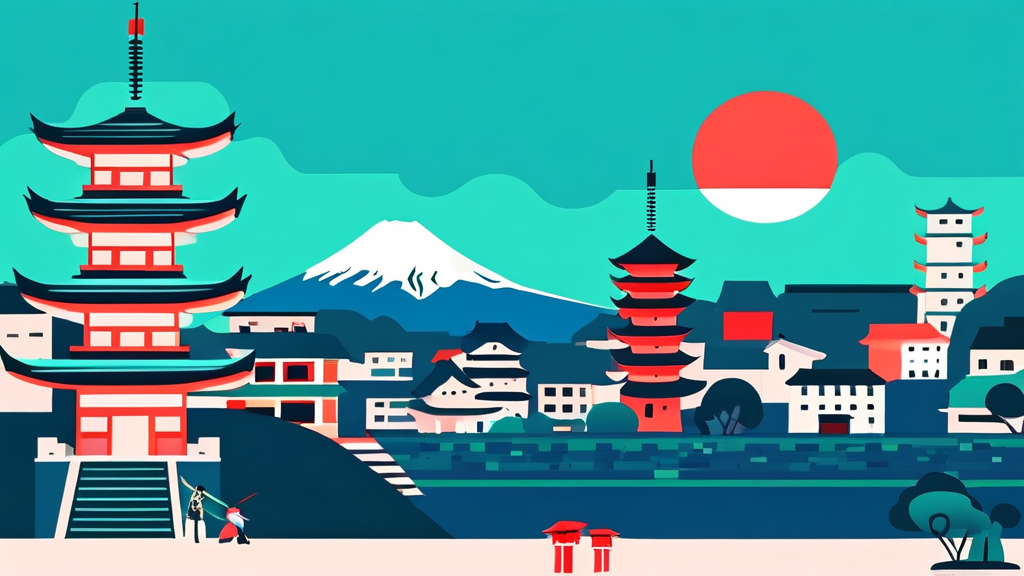 길 찾기부터 맛집 탐방까지: 지도 & 내비게이션 앱 (illustration 스타일)