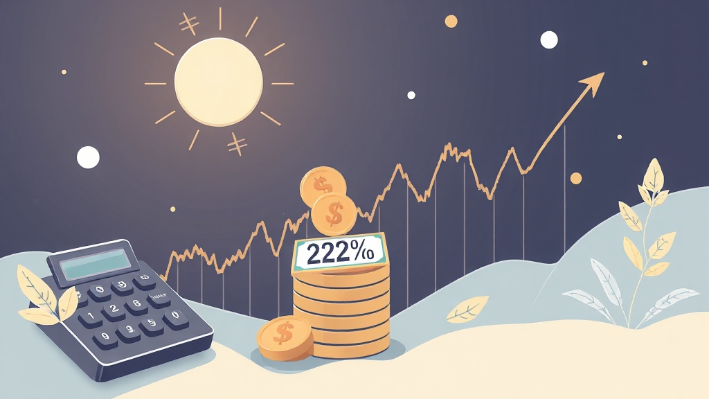양도세, 이렇게 계산하세요! (illustration 스타일)