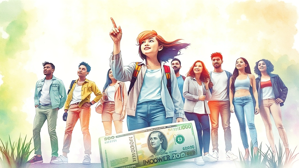 정보보조금, 왜 중요할까요? (watercolor 스타일)