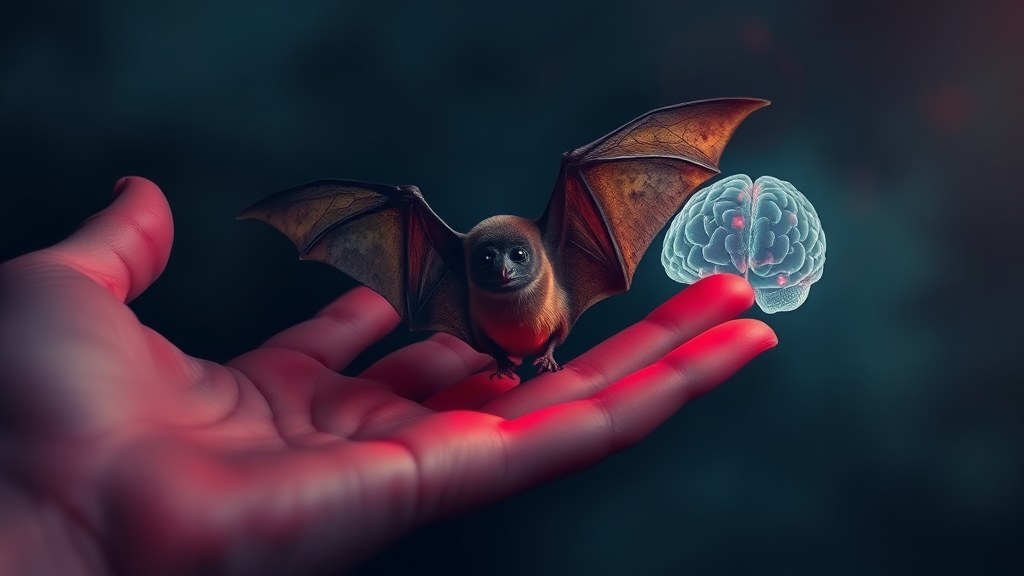 니파 바이러스, 왜 위험할까? (watercolor 스타일)