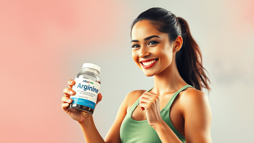 아르기닌 복용 후 변화 및 느낀 점 (watercolor 스타일)