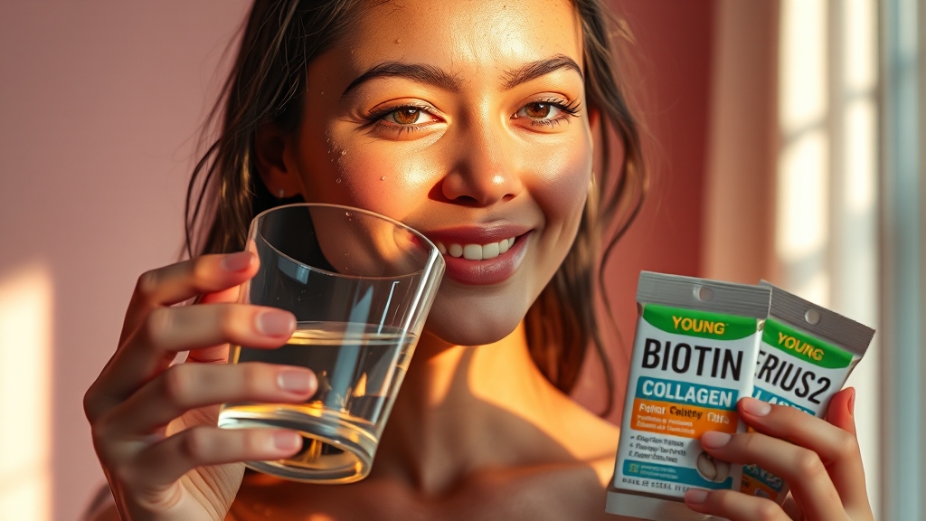 섭취 방법 및 주의사항 (realistic 스타일)