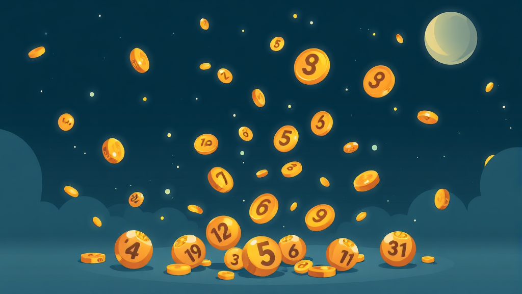 로또 구매 전략: 자동 vs 수동 (illustration 스타일)