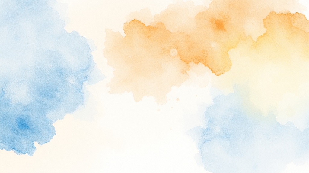 학습 및 업무 활용 가이드 (watercolor 스타일)