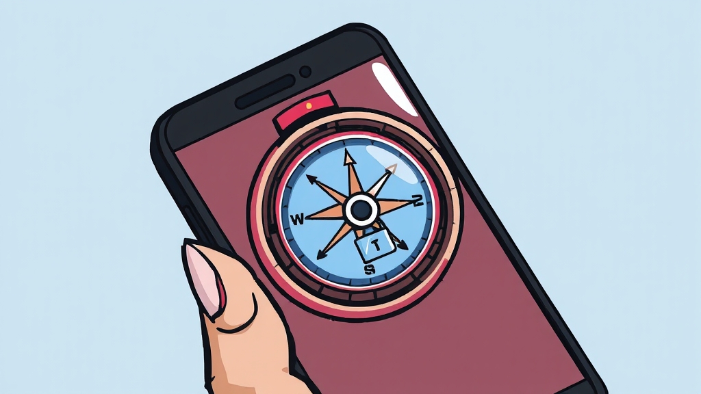 내 위치정보, 어떻게 확인하고 보호할까요? (cartoon 스타일)