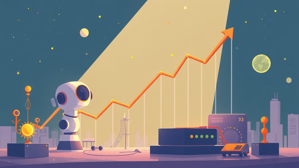 실적, 어떻게 개선되고 있나? (cartoon 스타일)