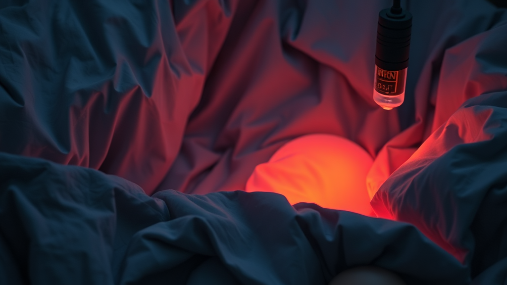 수면무호흡증, 방치하면 위험한 이유와 조기 진단의 중요성 (realistic 스타일)