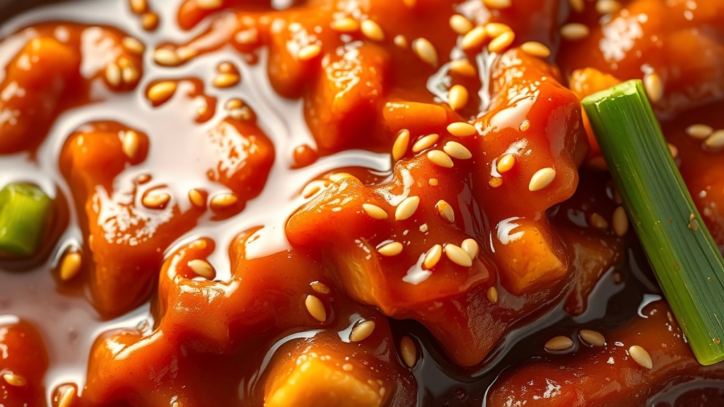 황금 양념장 만들기 (realistic 스타일)