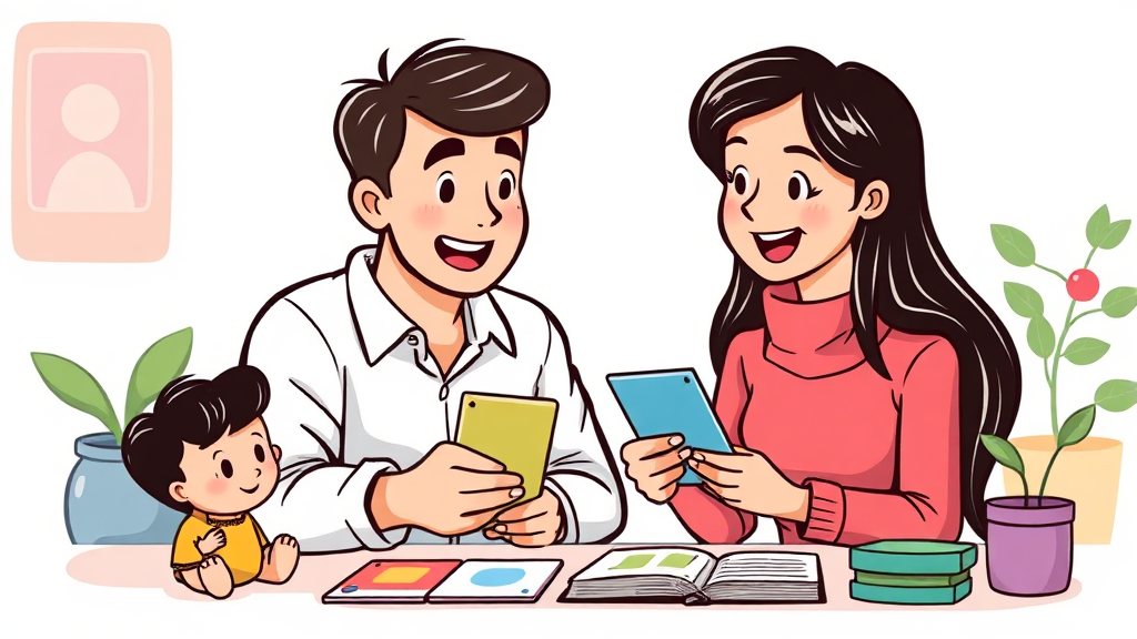 종류별 비교 및 선택 (cartoon 스타일)