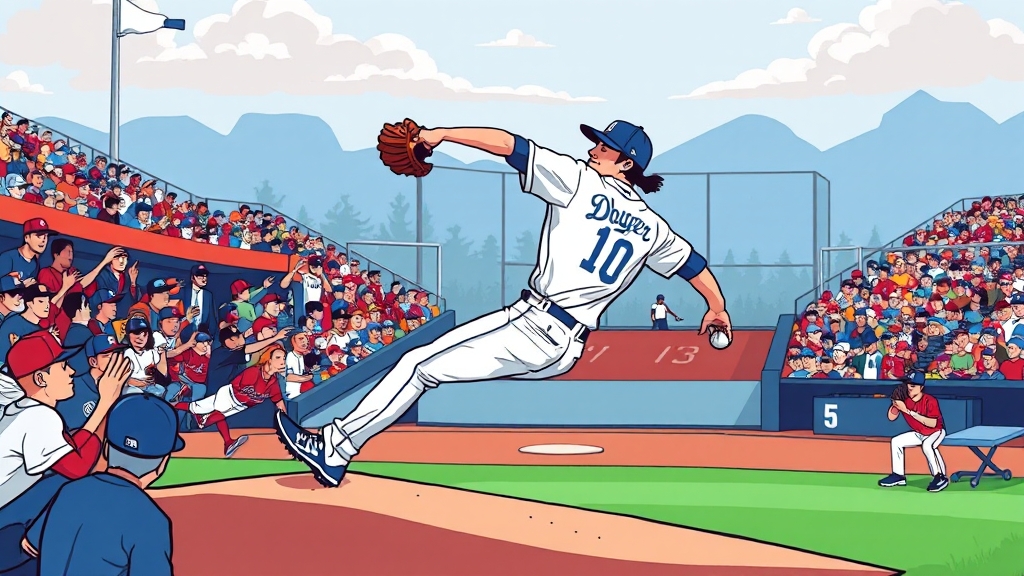 포스트시즌 투수 데뷔전 분석 (cartoon 스타일)