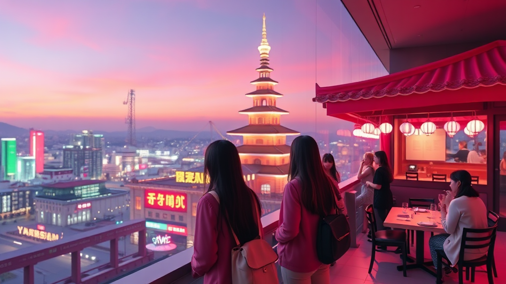 방문 팁 및 주변 정보 (realistic 스타일)