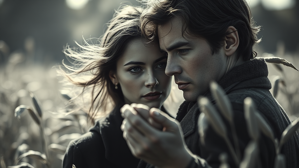 인물별 감정선 따라잡기 (realistic 스타일)