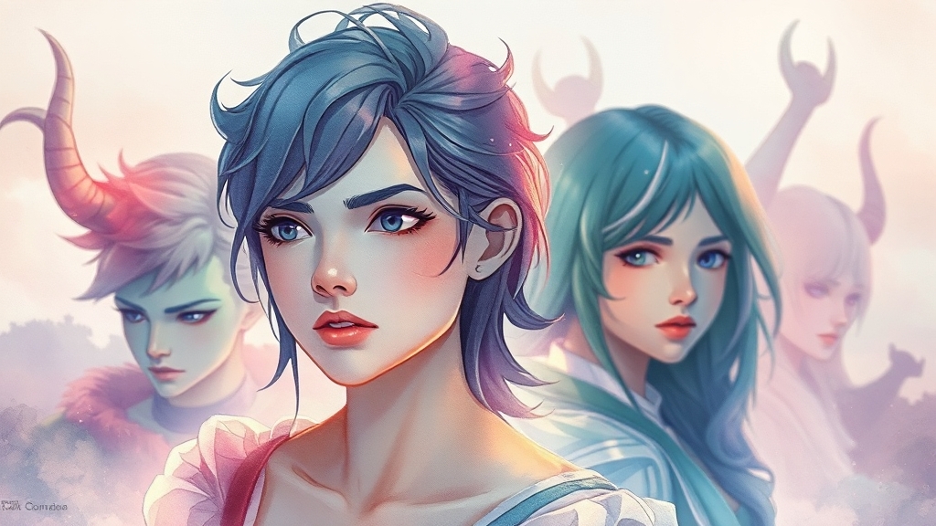 출시 후 평가 (watercolor 스타일)