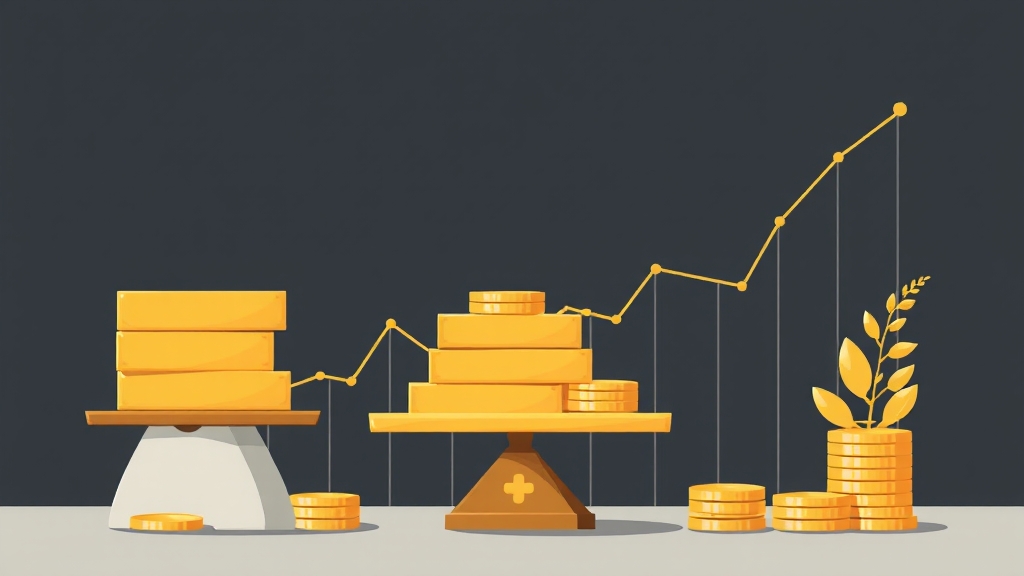 성공적인 금 투자를 위한 핵심 팁 (illustration 스타일)