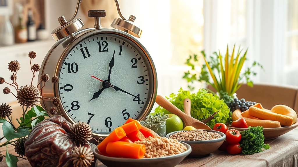 간헐적 단식, 왜 좋을까? (realistic 스타일)