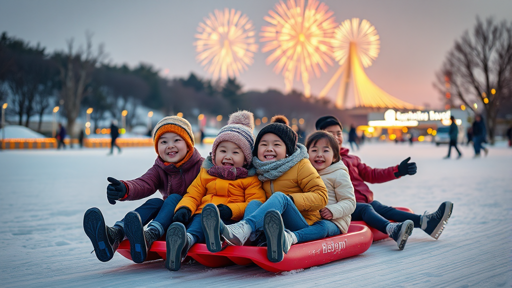 계절별 특별 행사 (realistic 스타일)