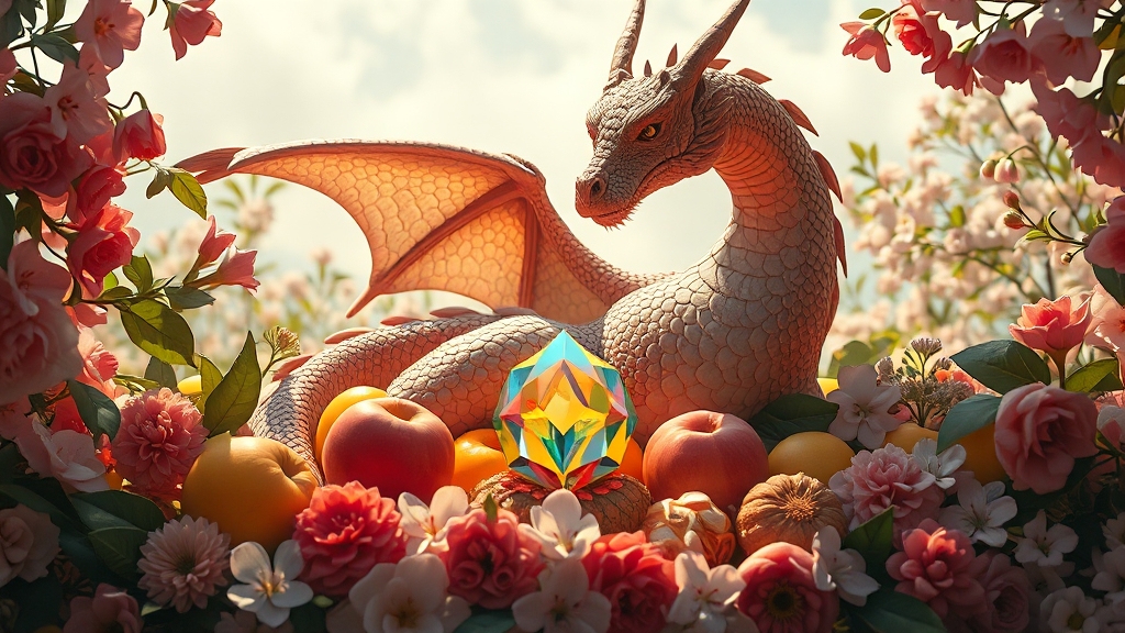 임신 꿈과 태몽 (realistic 스타일)