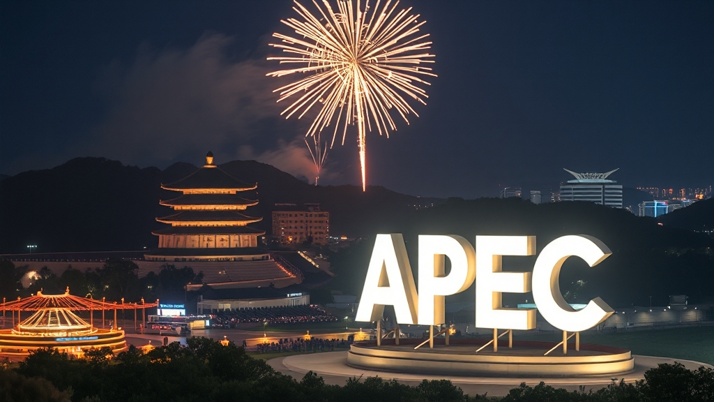 2025 경주 APEC 개요 (realistic 스타일)