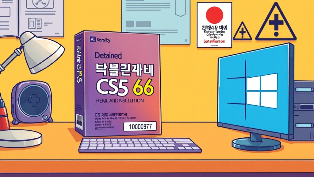 CS6 한글판 FAQ (cartoon 스타일)