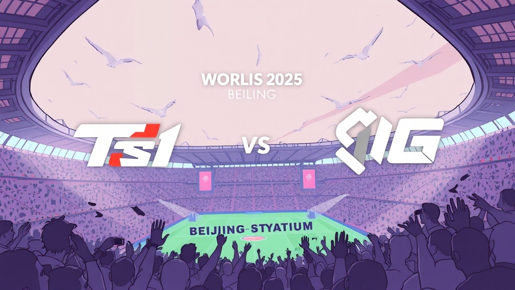 롤드컵 2025 주요 일정 및 개최지 (illustration 스타일)