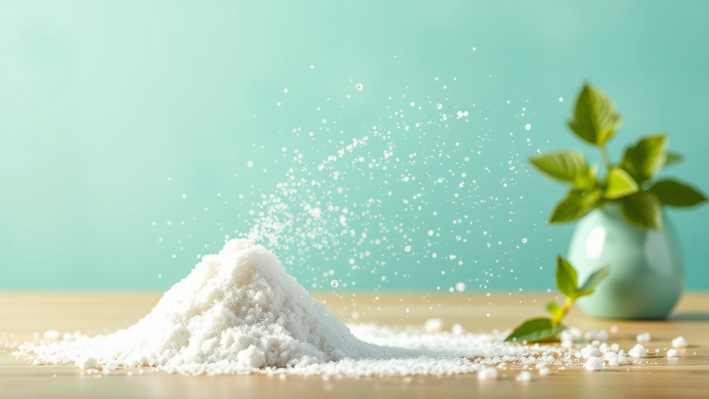 베이킹소다 활용 청소 방법 (장소별) (realistic 스타일)