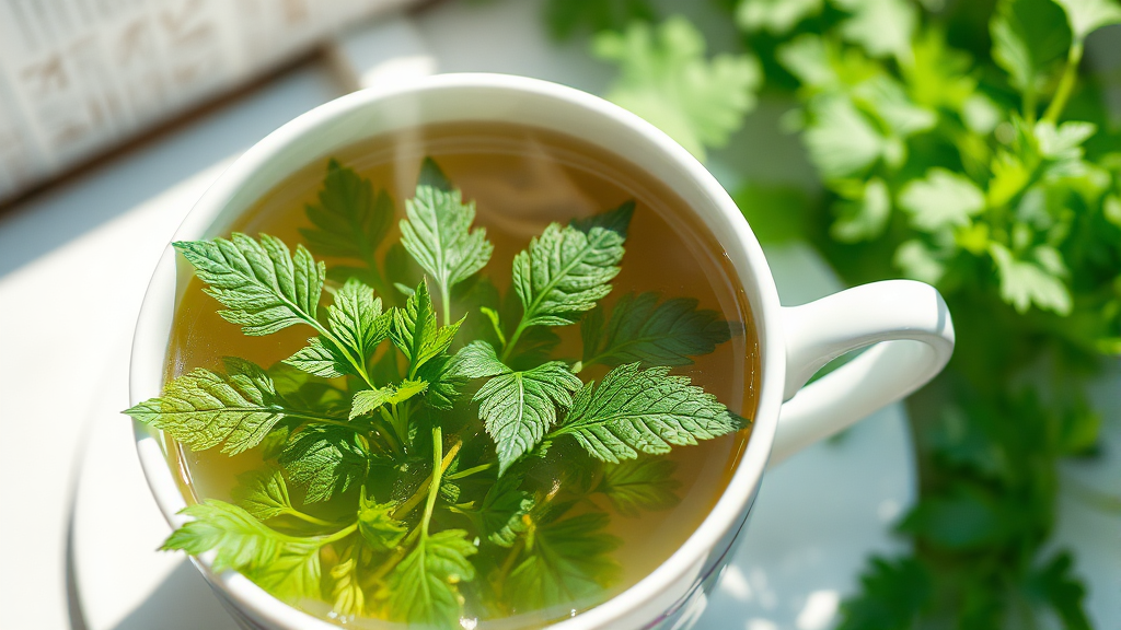 쐐기풀차, 무엇이 특별할까? (watercolor 스타일)