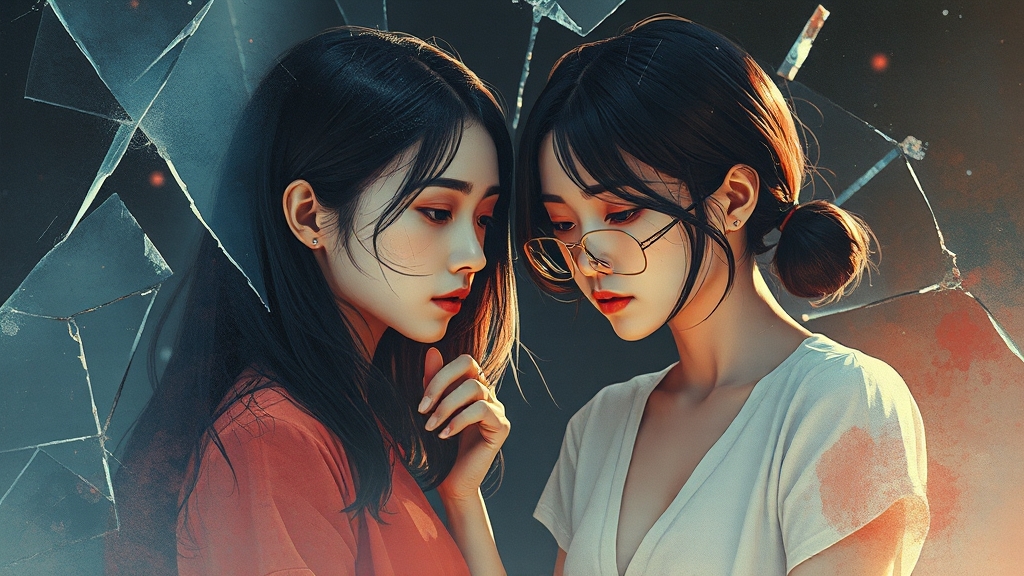 분쟁, 왜 일어났을까? (watercolor 스타일)