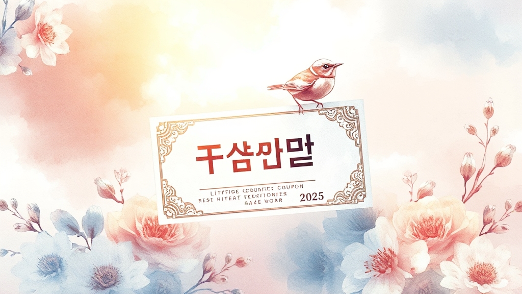 2차 지급 계획 및 추가 정보 (watercolor 스타일)
