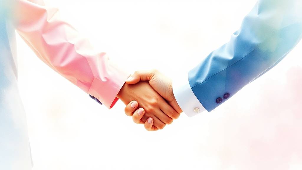 민주당-조국혁신당 합당, 정치적 파장 분석 2 합당 논의, 왜 뜨거운 감자? (watercolor 스타일)