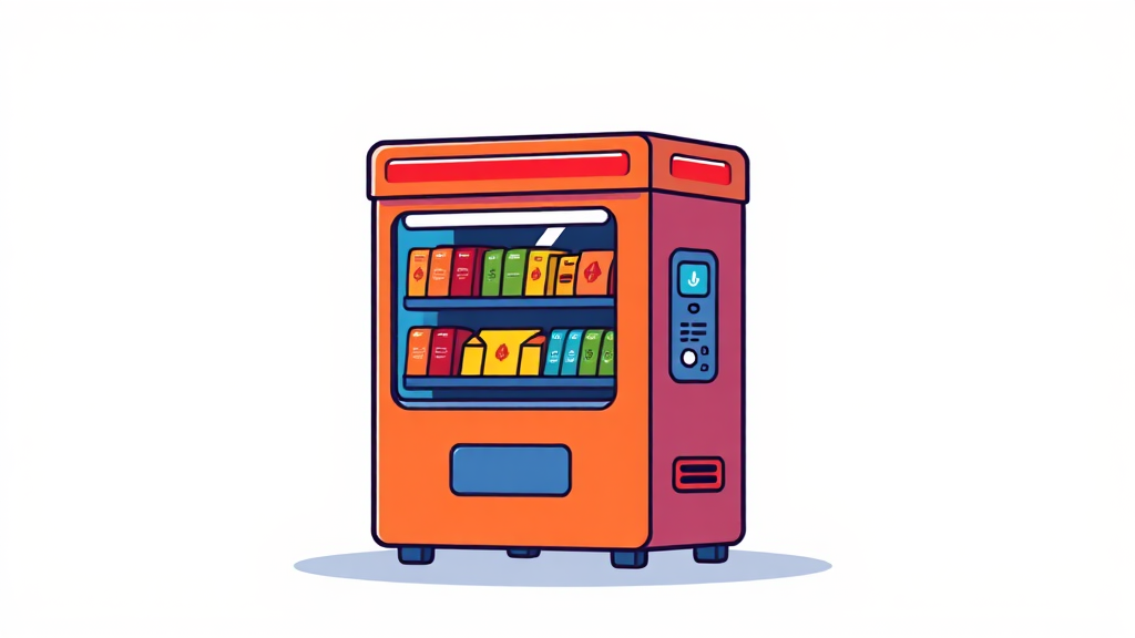 스마트 계약 작동 원리 (cartoon 스타일)