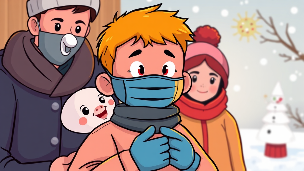 A형 독감이란? (cartoon 스타일)