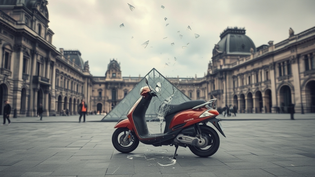 범행 수법: 대담하고 치밀하게 (watercolor 스타일)