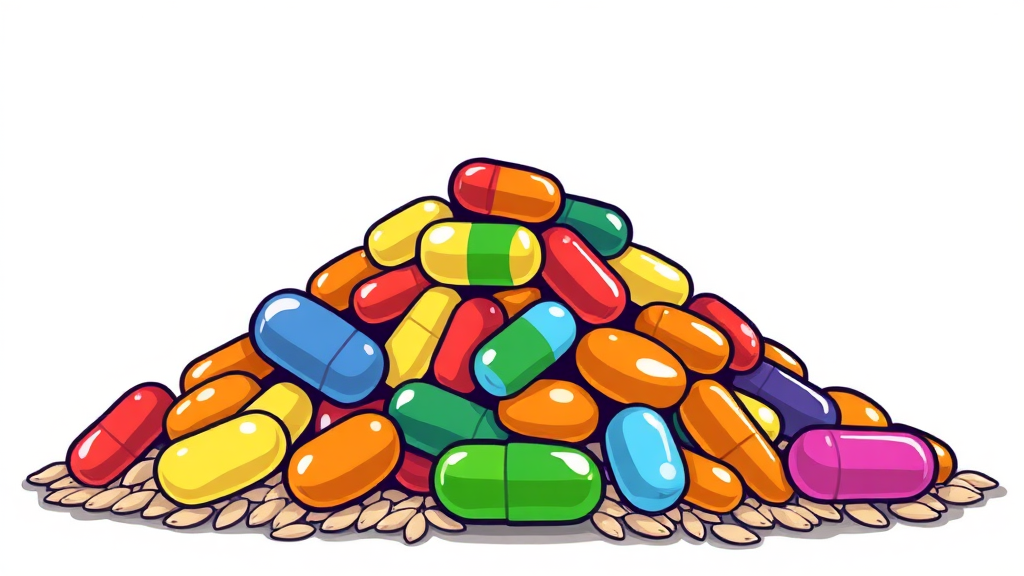꾸준한 섭취, 중요할까요? (cartoon 스타일)