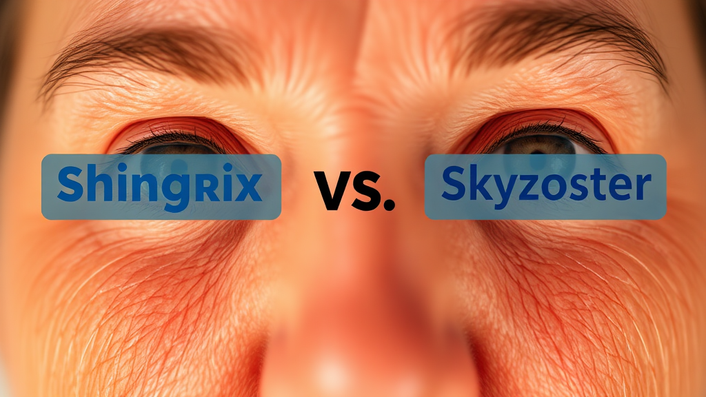 백신 종류별 특징 비교 (realistic 스타일)