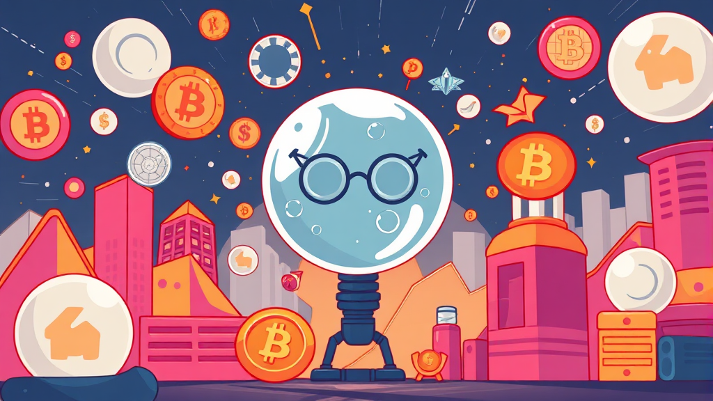 AI 버블인가, 가격 재평가인가: 시장 심리와 투자 전략 (cartoon 스타일)