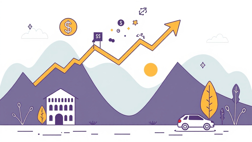 환율, 오르거나 내리면? (illustration 스타일)