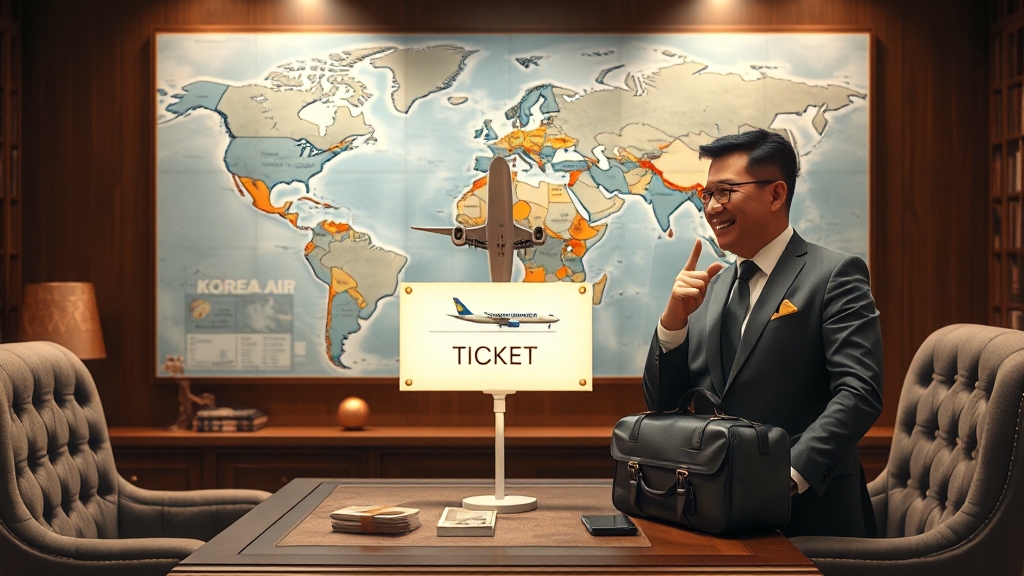대한항공 마일리지 최적화 실전 가이드 (realistic 스타일)