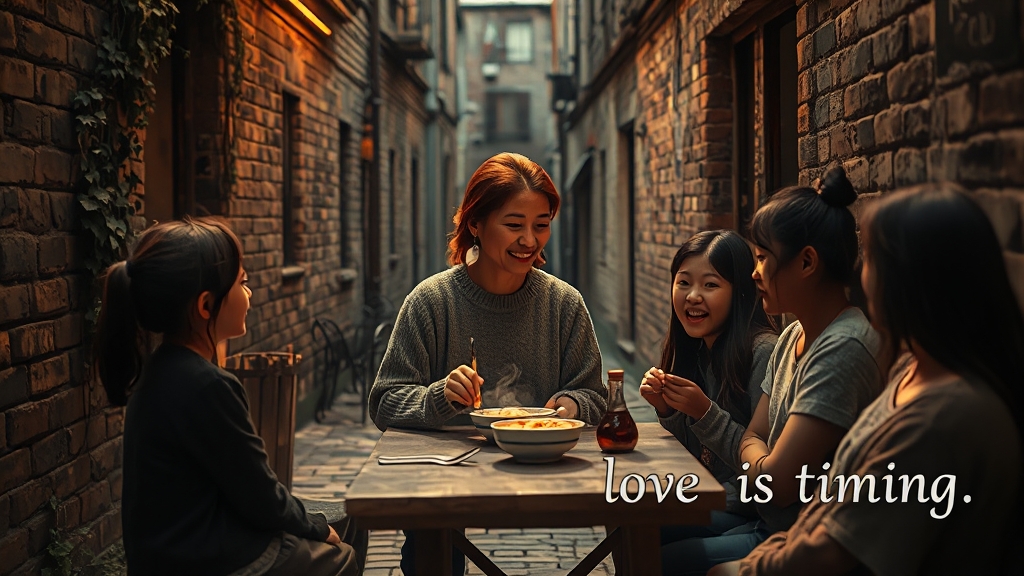 드라마 속 명장면과 명대사 (realistic 스타일)