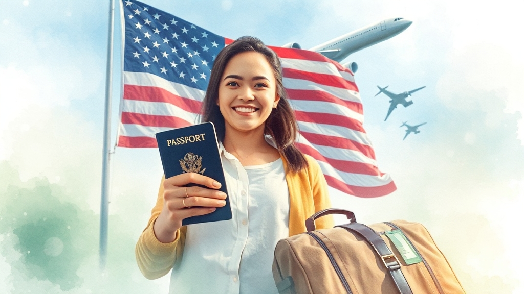 ESTA 승인 확인, 어떻게? (watercolor 스타일)